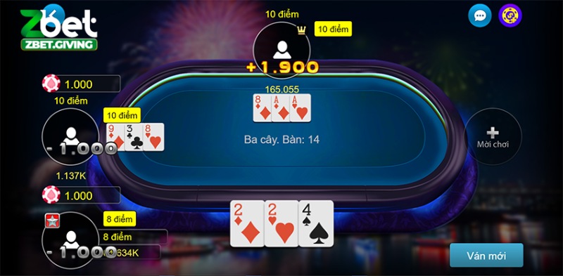 Đôi nét về game bài 3 cây