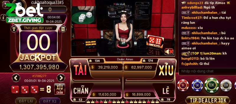 Luật chơi game Tài xỉu tại nhà cái chi tiết cho bet thủ
